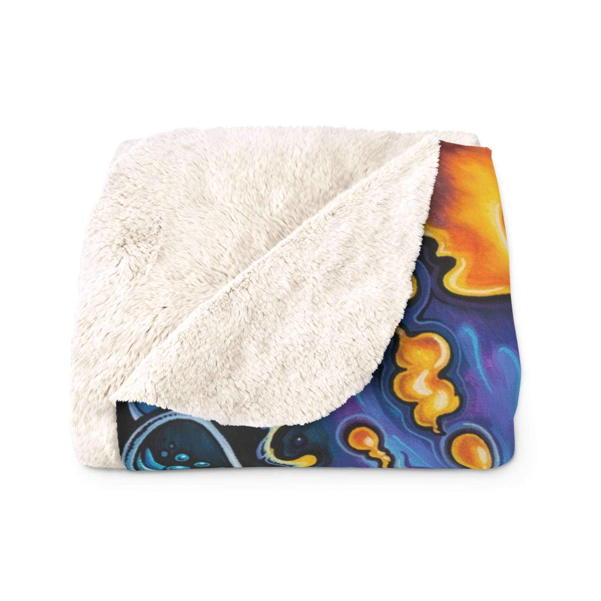 Mystic Beach, Drew Brophy Art, Ocean Sunrise Sherpa Fleece Blanket | Cozy Throw for Beach Lovers, Perfect for Relaxing at Home, Gift for Ocean Enthusiasts, Vibrant [...]