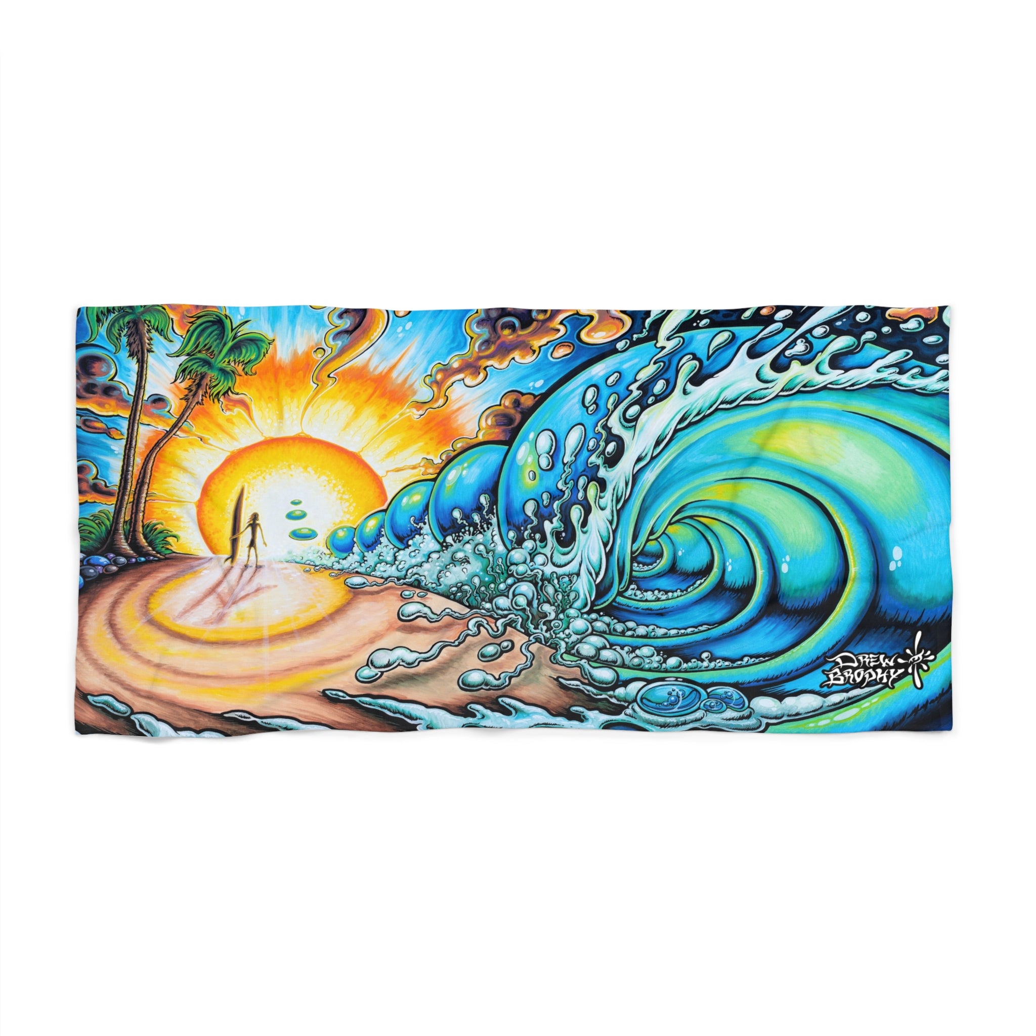 Surfers Journey Beach Towel