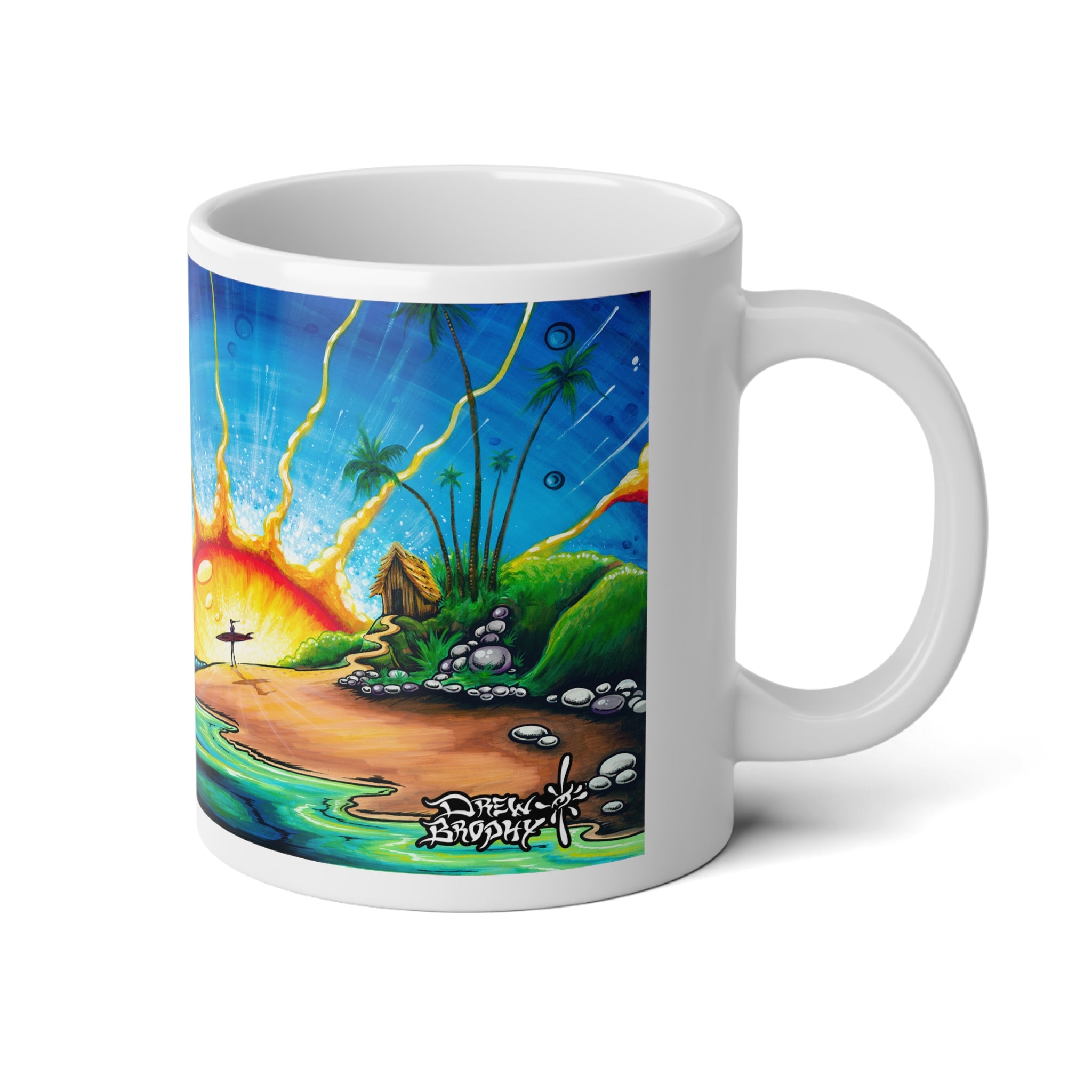 20oz Jumbo Mug — Sunrise by Drew Brophy