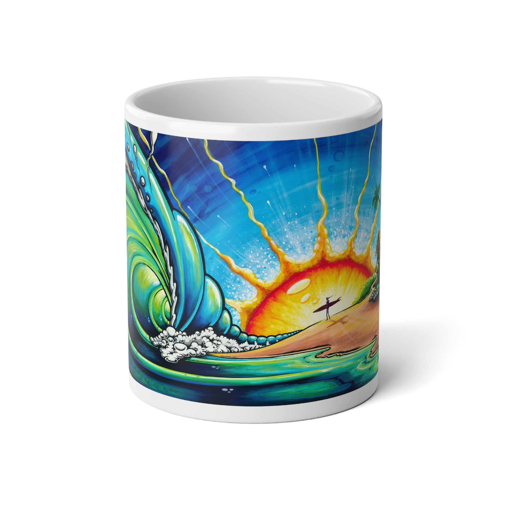 20oz Jumbo Mug — Sunrise by Drew Brophy