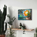 Cactus Point 24x32 Inch Stretched Canvas Limited Edition Signed and Numbered by Drew Brophy
