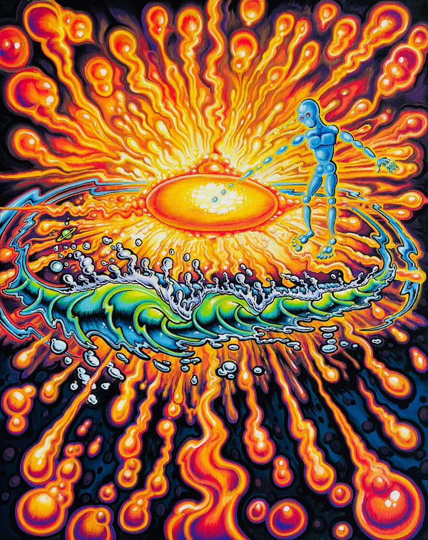 Cosmic View Original Painting by Drew Brophy