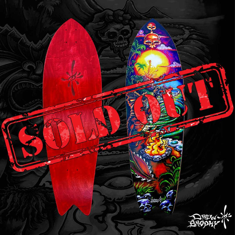 The Enforcer Skateboard Deck - Signed and Numbered Collector's Edition
