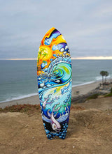 ISLAND VIBE Skateboard Deck - SIGNED AND NUMBERED COLLECTOR'S EDITION
