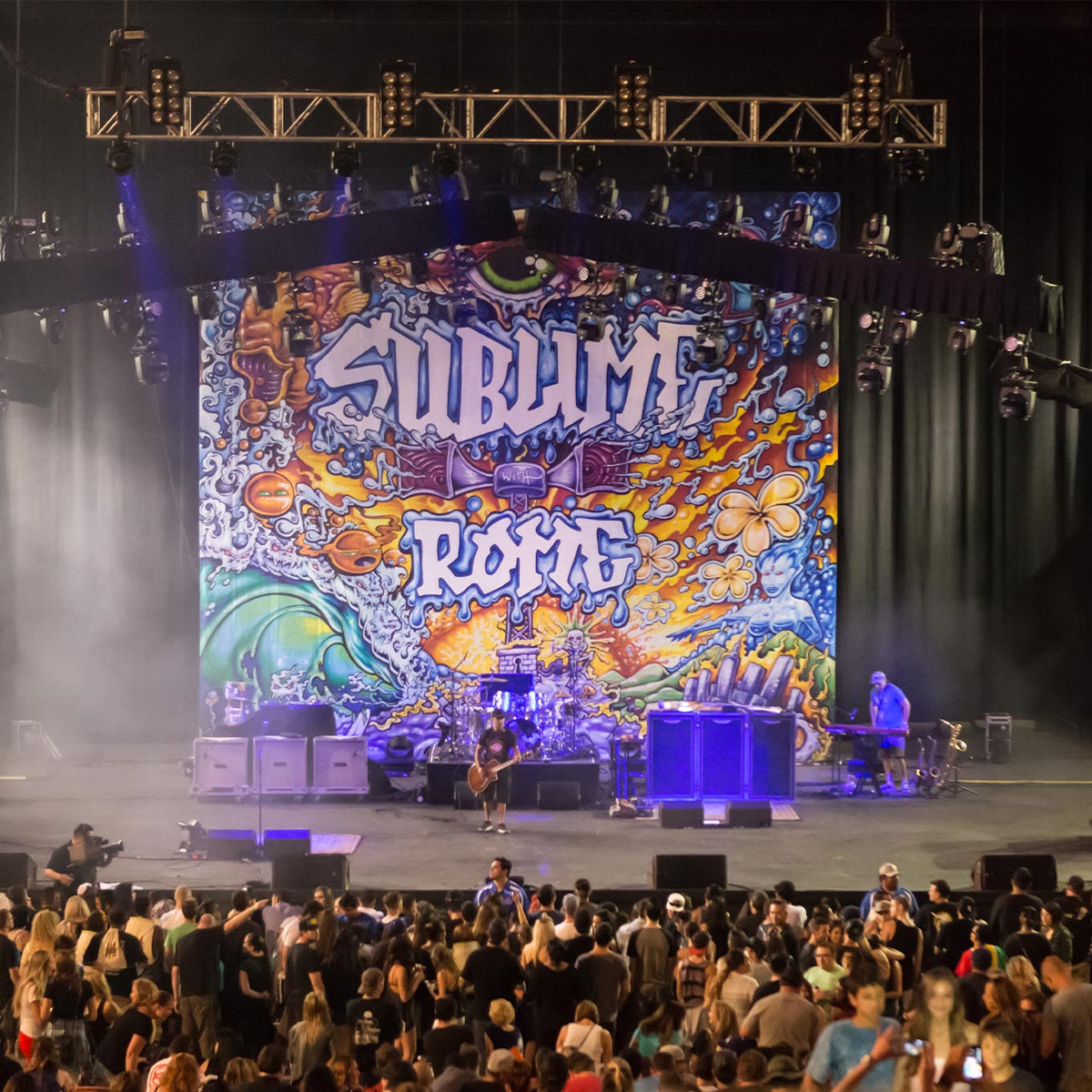 SUBLIME WITH ROME SIRENS Original Paintings SIGNED By BAND Paint Pen o