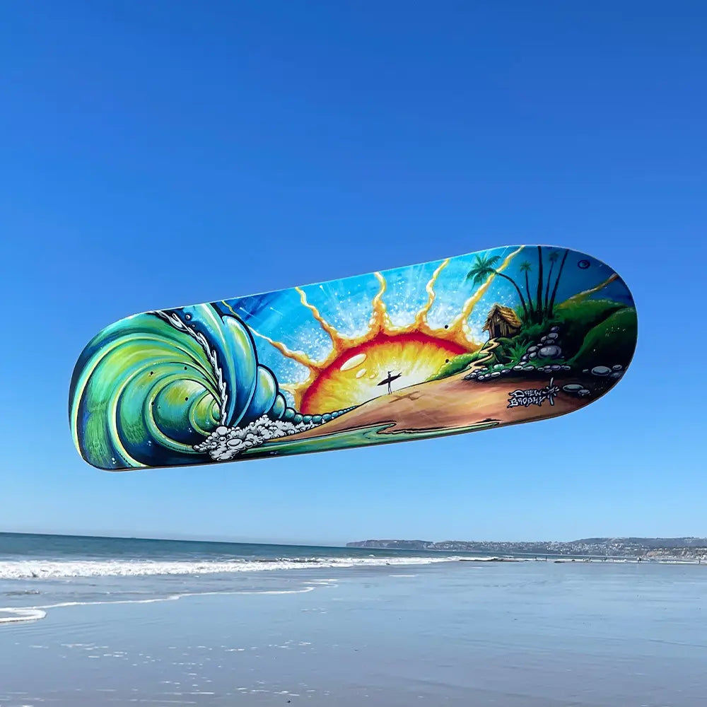 Sunrise Skateboard Deck