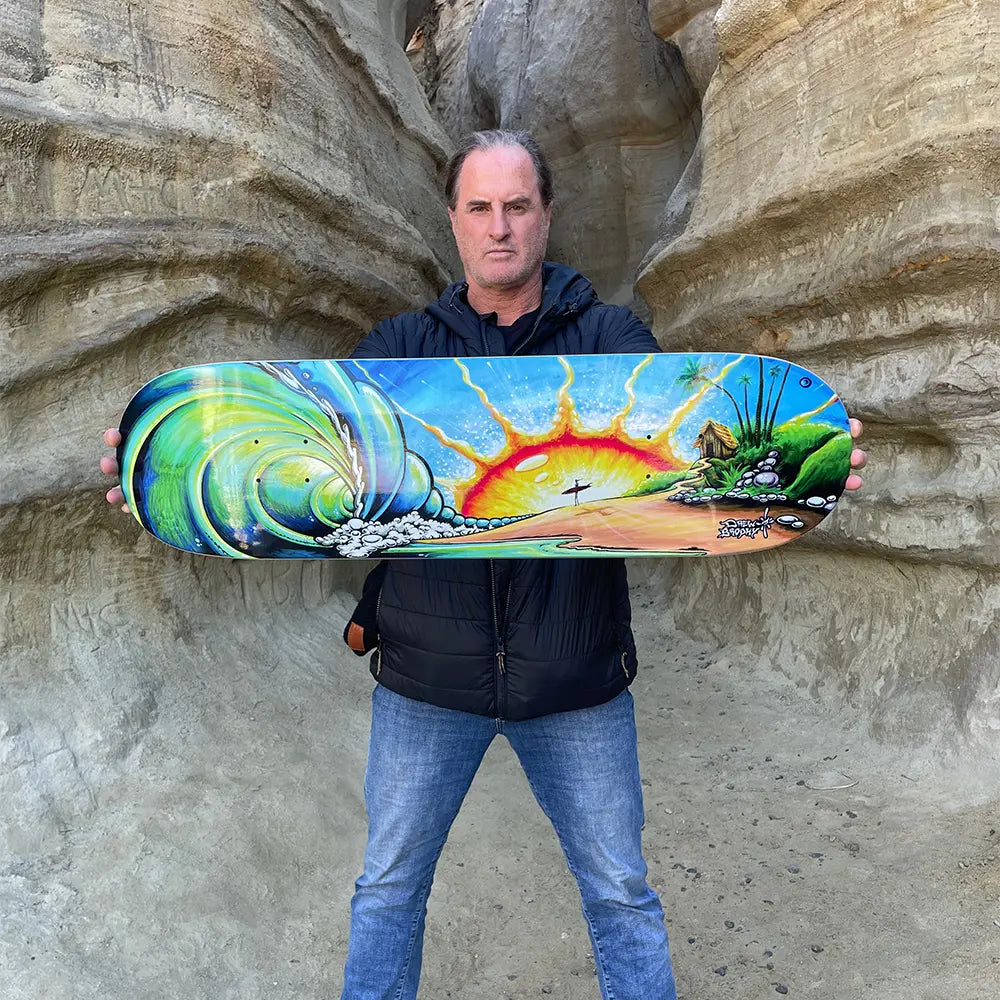 Sunrise Skateboard Deck Signed and Numbered Collectors Edition