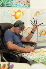 Surfer's Journey 36x48 Inch Stretched Canvas Limited Edition Signed and Numbered by Drew Brophy