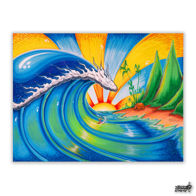 Bamboo Beach - Limited Edition and Open Edition Prints