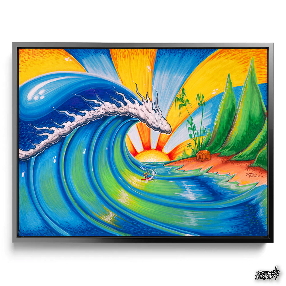 Bamboo Beach - Limited Edition and Open Edition Prints