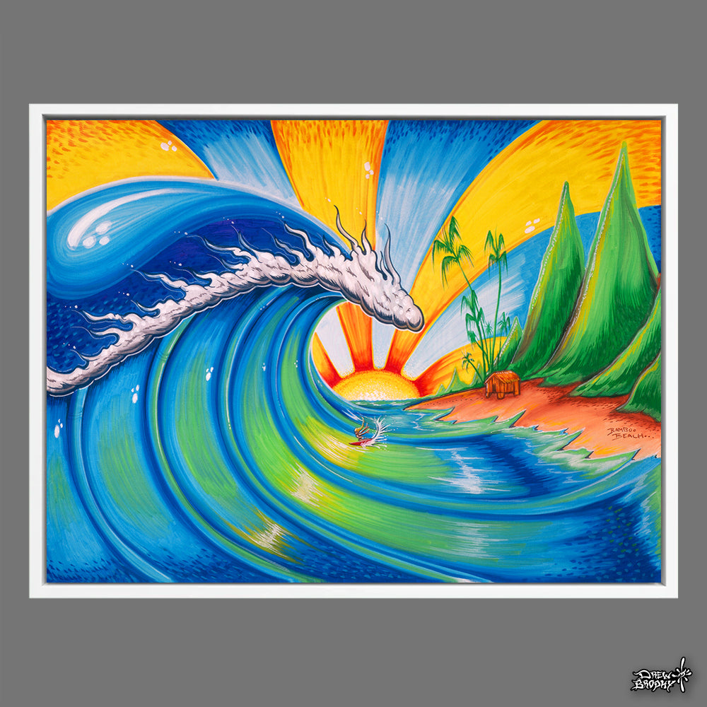 Bamboo Beach - Limited Edition and Open Edition Prints