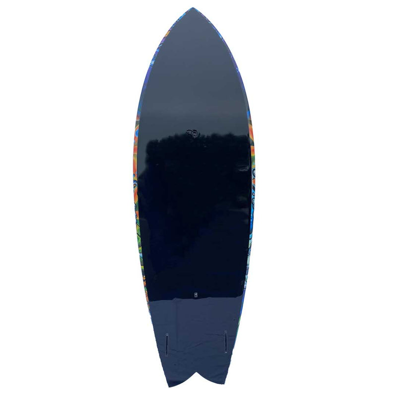 Camp Fire Decorative Surfboard