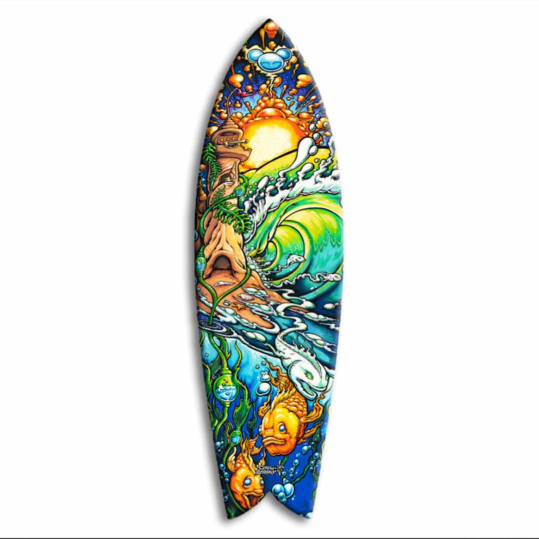 decorative surfboard art