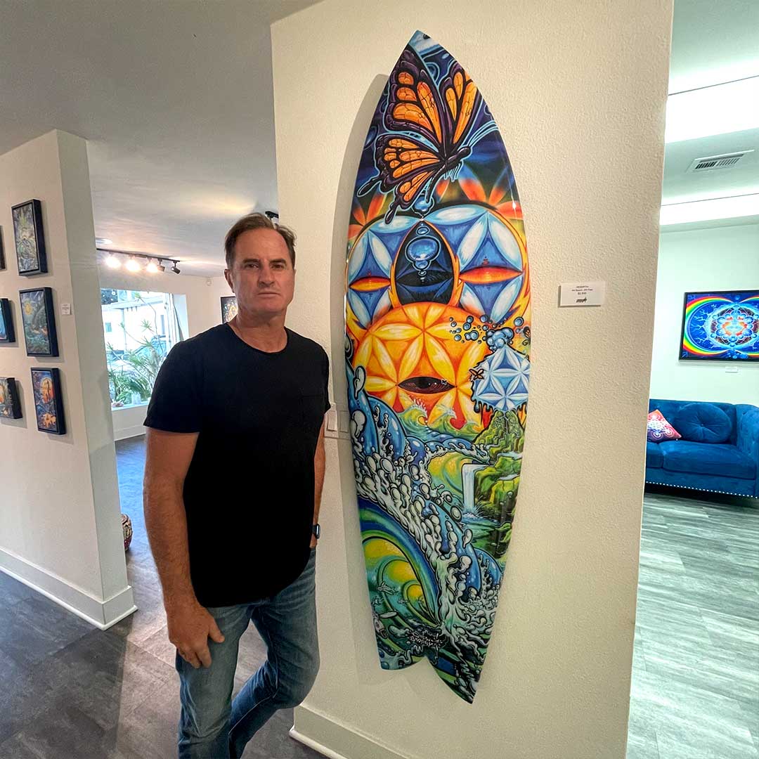 Decorative Surfboard Art