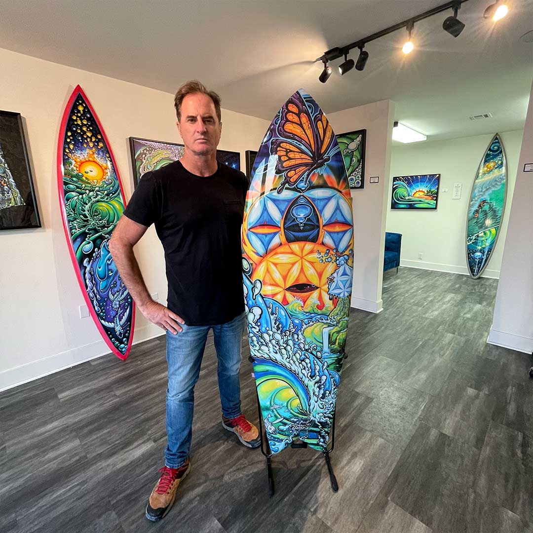 Decorative Surfboard Art