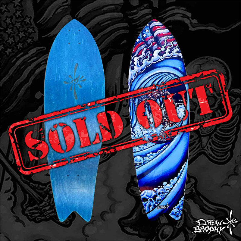 Freedom Skateboard Deck - Signed and Numbered Collector's Edition