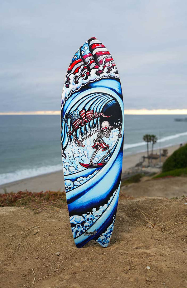 Freedom Skateboard Deck - Signed and Numbered Collector's Edition
