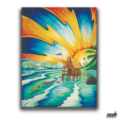 Gone Surfing - Limited Edition and Open Edition Prints