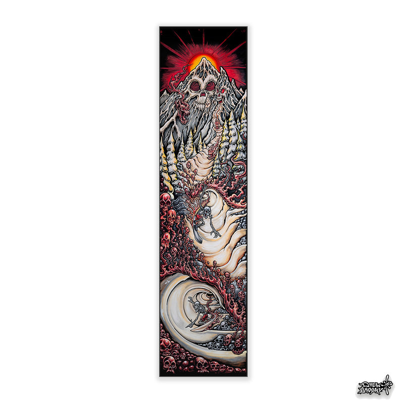 Lost Mountain Wall Art - Matt Biolos and Brophy Lib Tech Snowboard Art