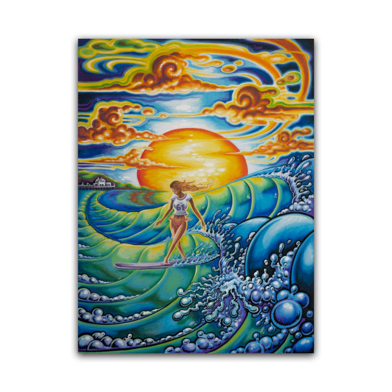 Malibu Dreams Original Painting by Drew Brophy