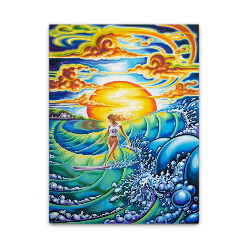 Malibu Dreams Original Painting by Drew Brophy