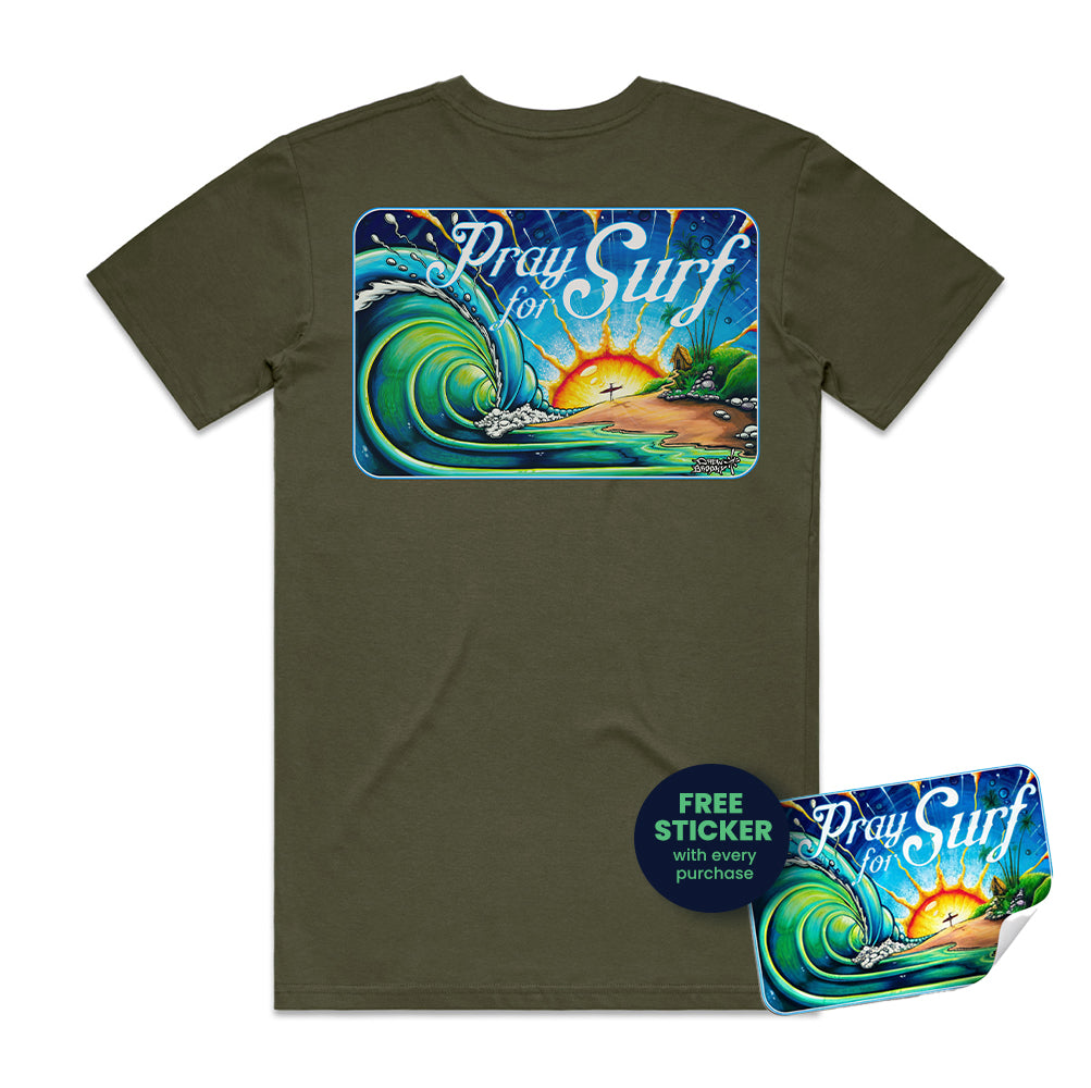 Pray for Surf Tee