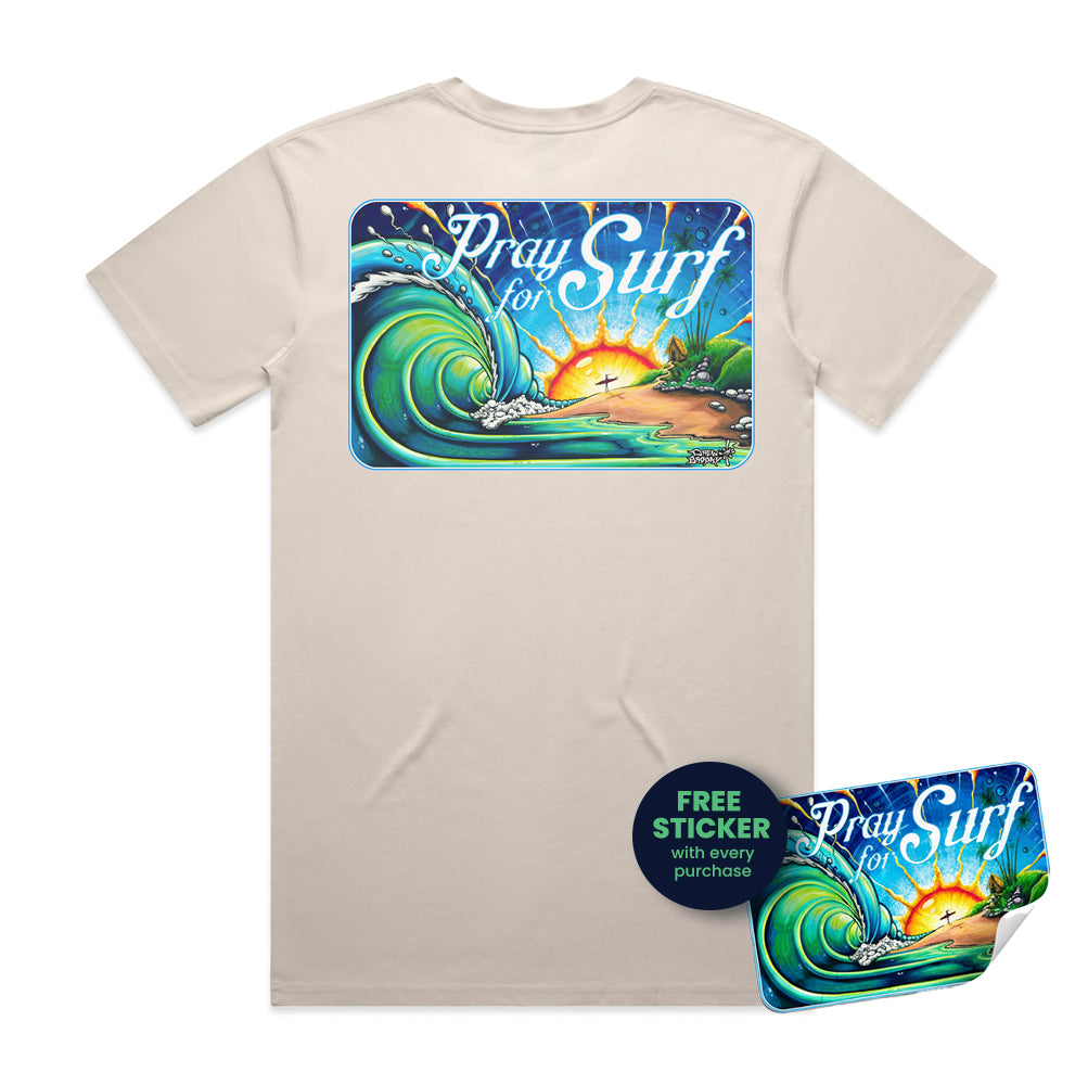 Pray for Surf Tee