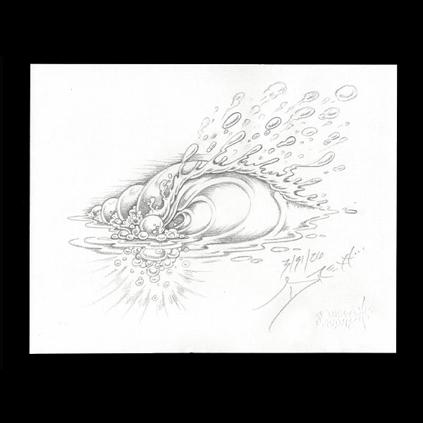 Rip Curl - 8"x10" Inches by Drew Brophy