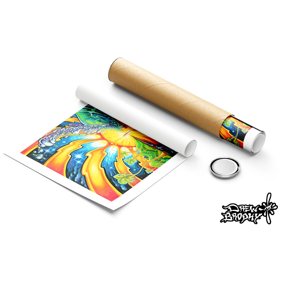 STEP INTO THE SUN - Limited Edition and Open Edition Prints
