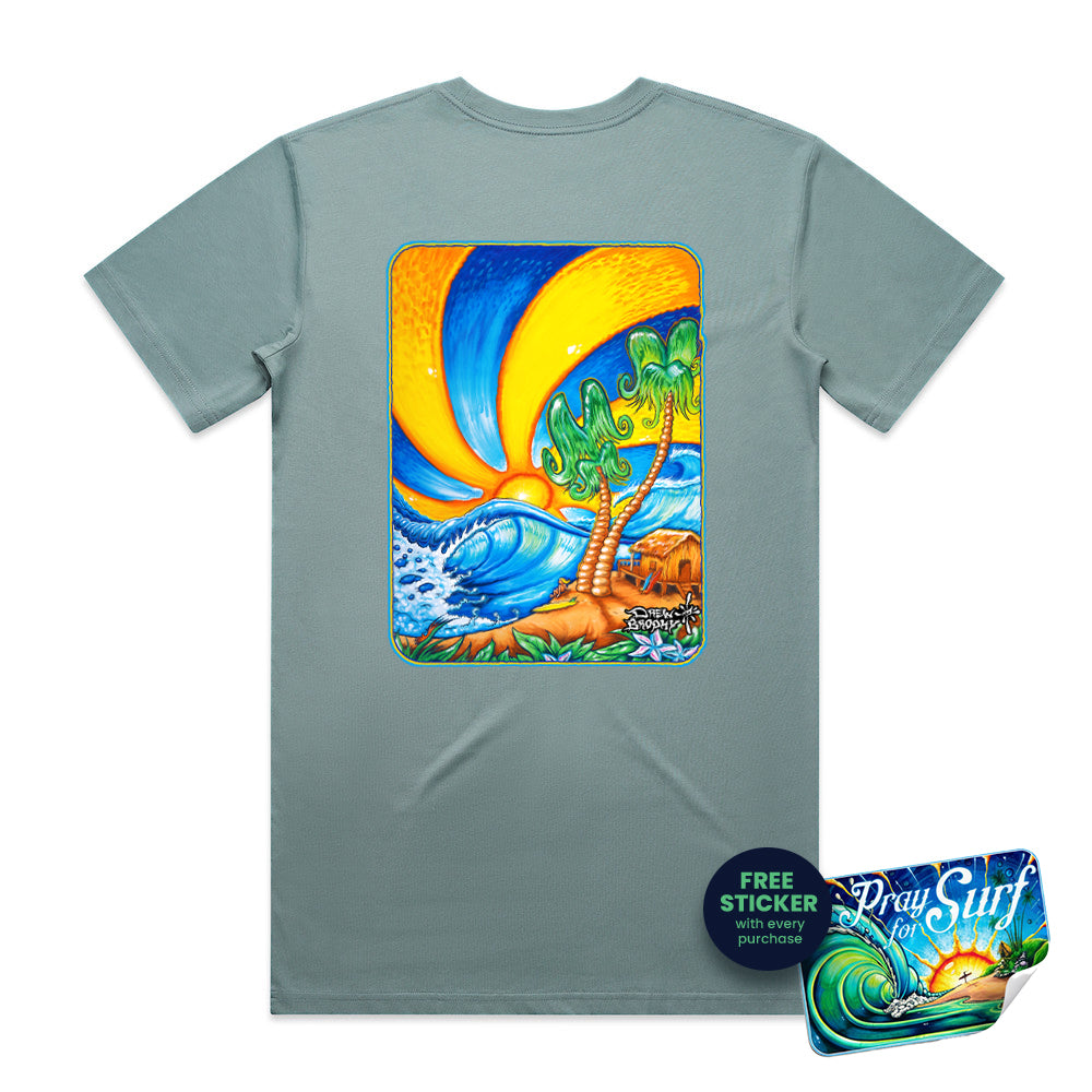 Surfer's Paradise Mineral Tee by Drew Brophy