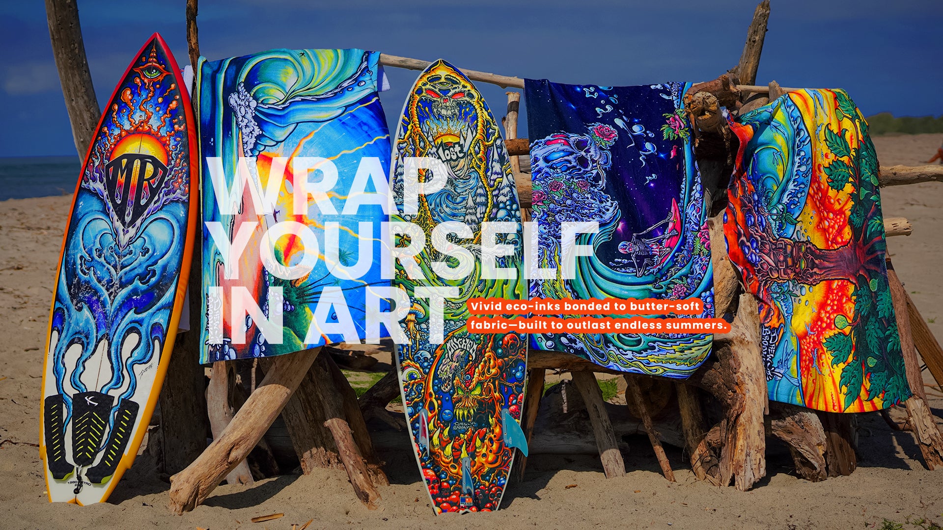 Drew Brophy "Wrap Yourself in Art" Desktop Hero