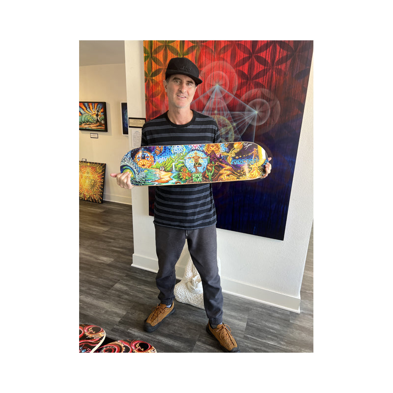 A Life Well Lived Skateboard Deck