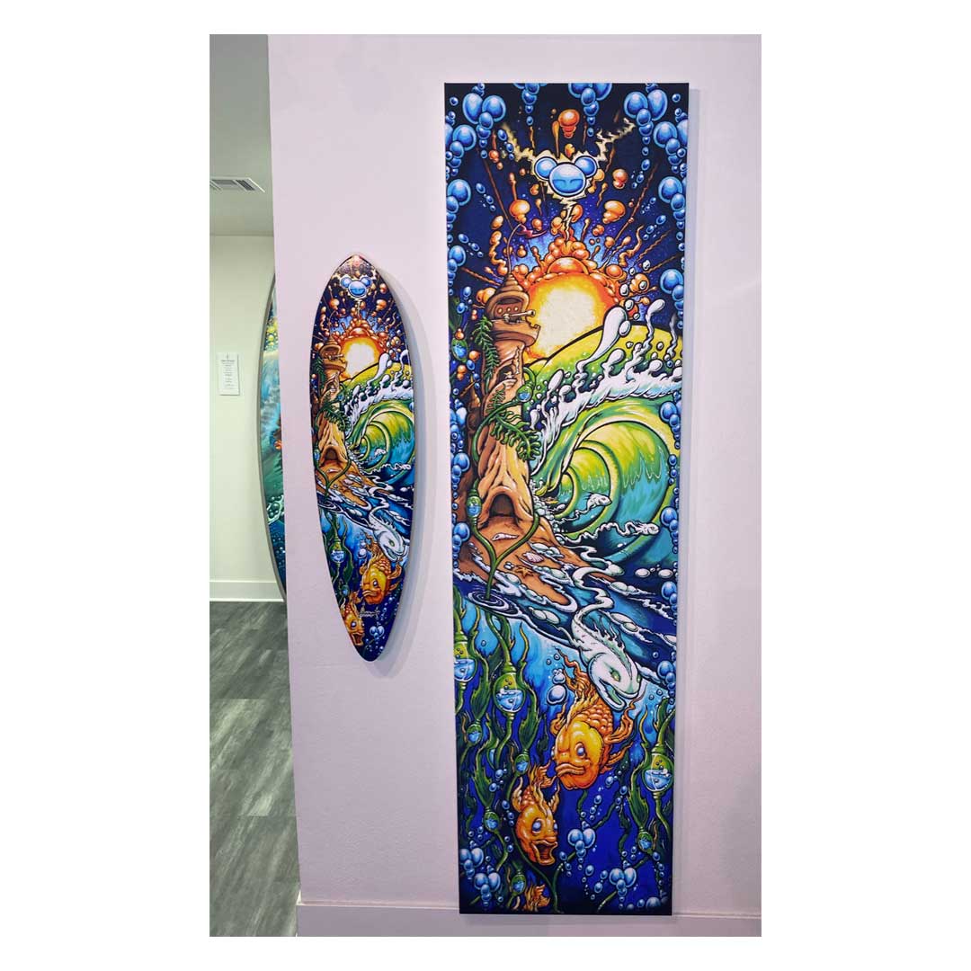 MiOcean Pin Tail Skateboard Deck