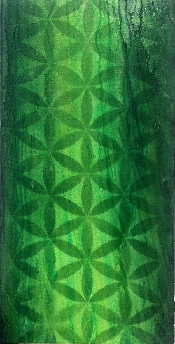Sacred Geometry Painting Custom Commission by Drew Brophy