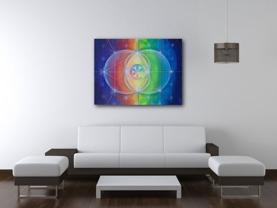 LET THERE BE LIGHT 36" x 48" Original Fine Art Painting