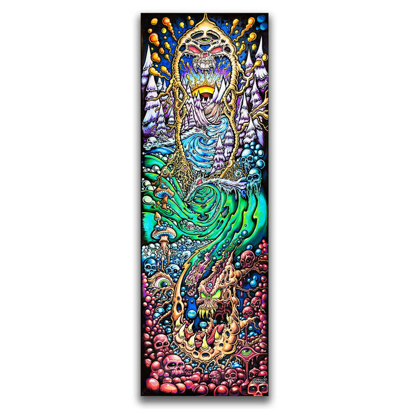 Lost Winter 72"x24" Stretched Canvas ONLY ONE Hand Signed and Embellished by Drew Brophy