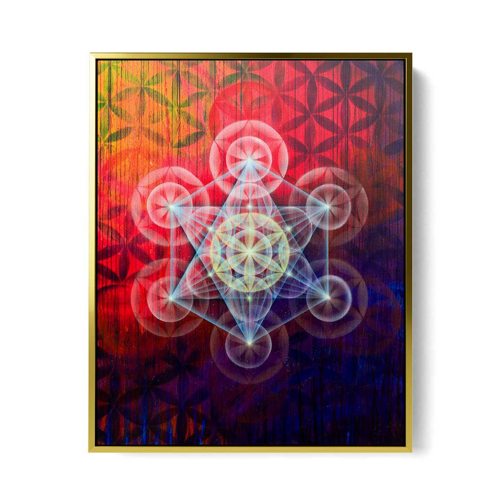 Metatron's Portal Art Print by Drew Brophy | Sacred Geometry