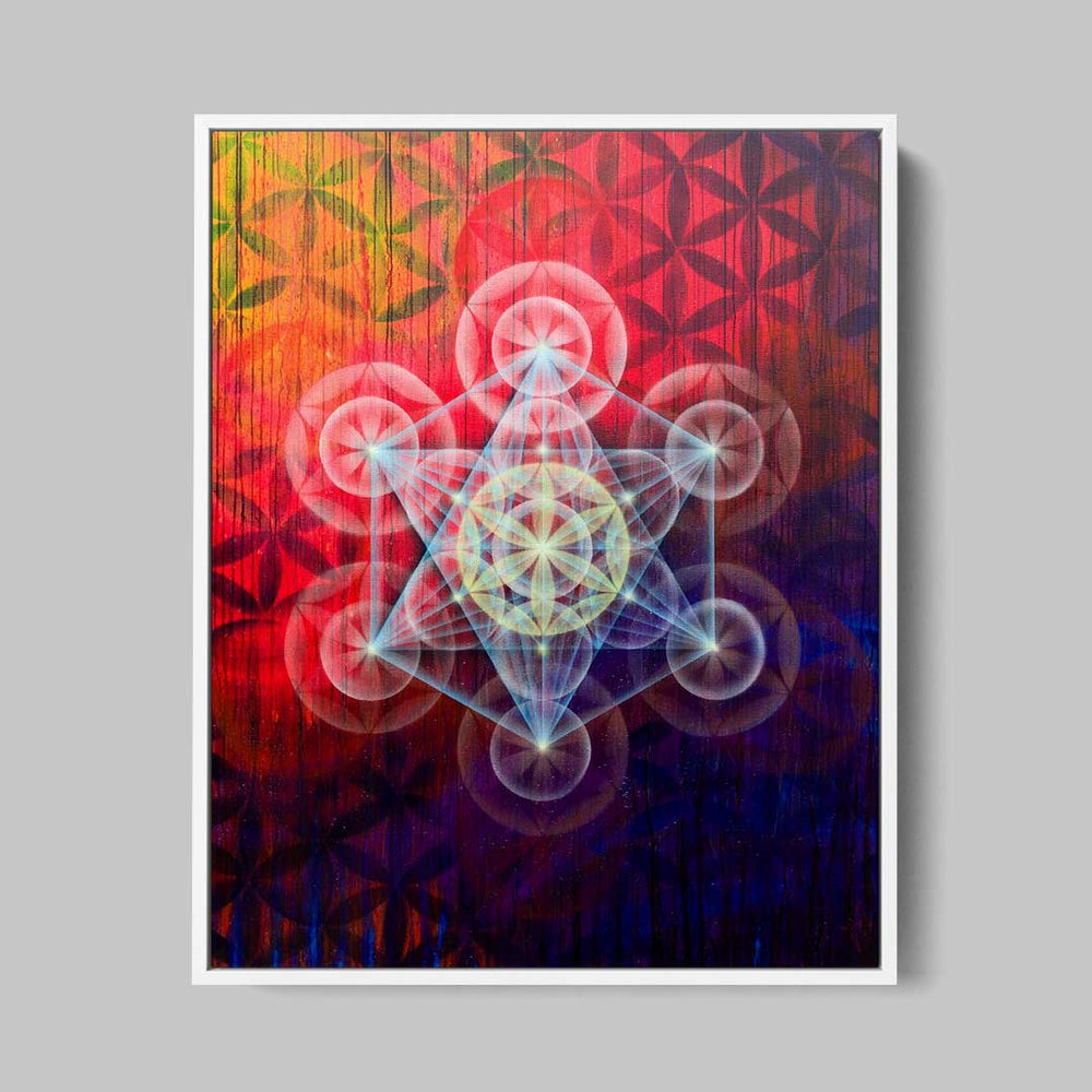 Metatron's Portal Art Print by Drew Brophy | Sacred Geometry