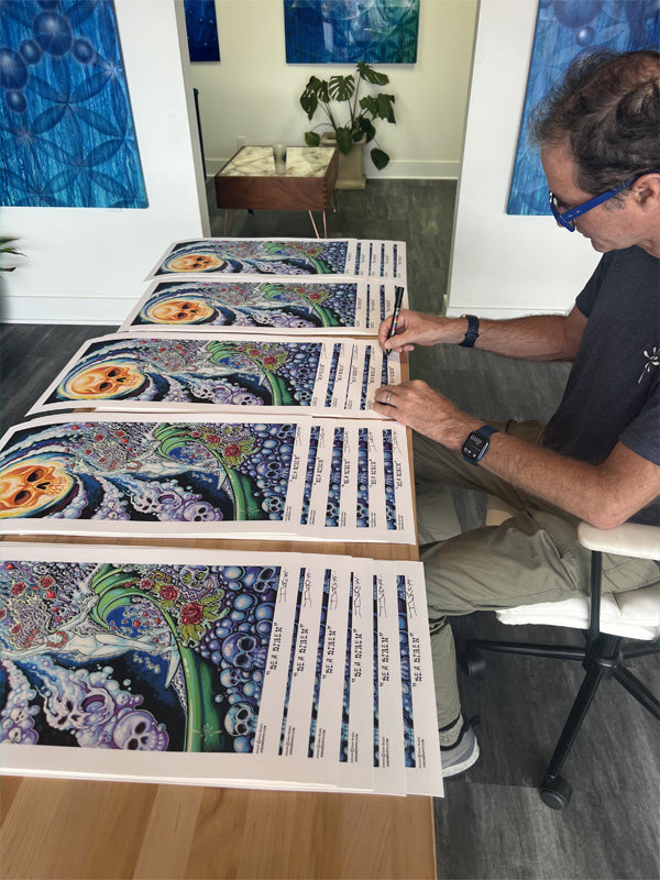 SEA SIREN 12" x 22" - Only 25 Signed by Drew Brophy
