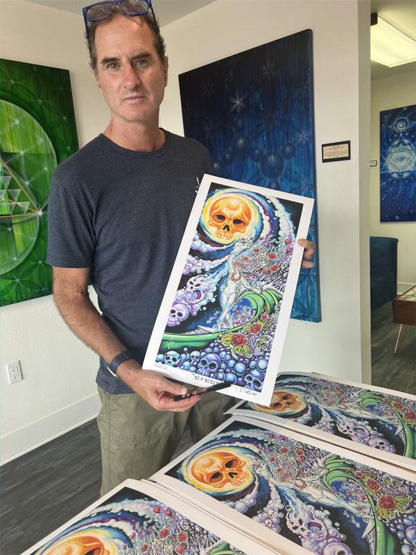 SEA SIREN 12" x 22" - Only 25 Signed by Drew Brophy