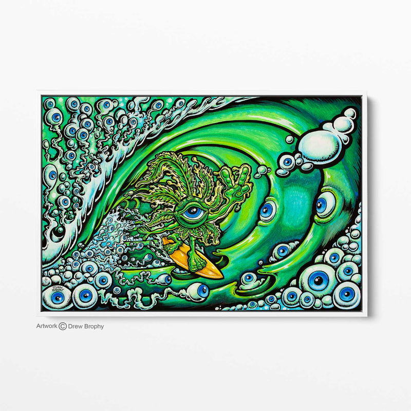 Surfing Weed Man