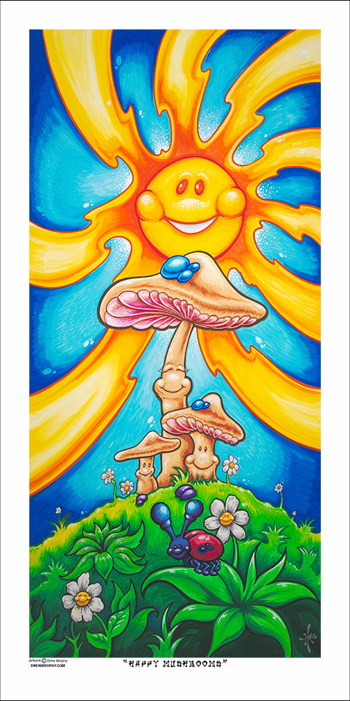 Happy Mushrooms