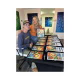 LIVING ON THE BEACH 8" x 10" Framed Canvas Prints